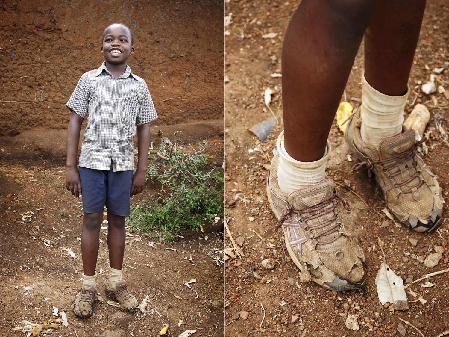 写真 4ページ目 ケニアの子どもたちに靴を Qちゃん 高橋尚子が10万足の靴を送った理由 文春オンライン