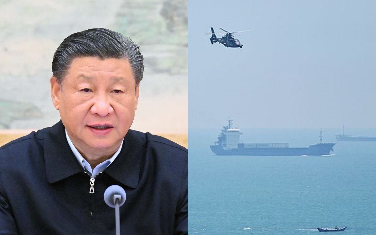 台湾「2025海上封鎖」シナリオ