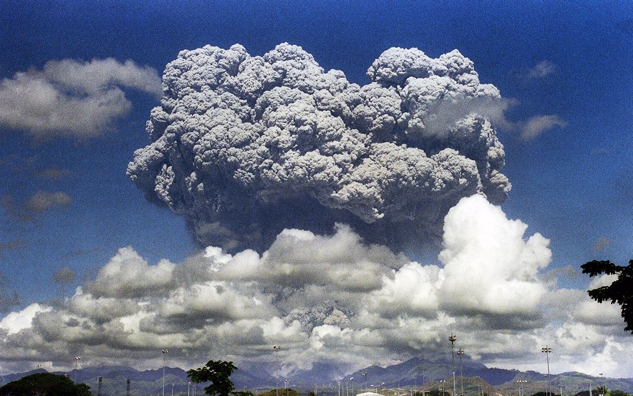 火山の大噴火一発で地球は寒冷化する