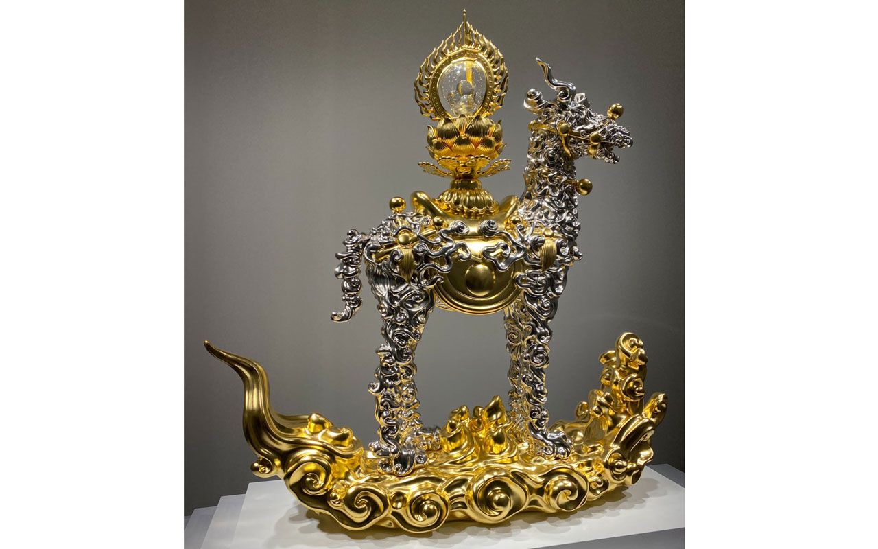 写真](5ページ目)名和晃平の神々しきオブジェ 彫刻的なるものを「眼で