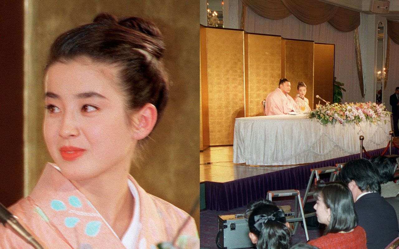 宮沢章 線文花器 宮沢りえ・貴乃花婚約破棄会見：19歳の決意と葛藤｜1993年世紀の恋の