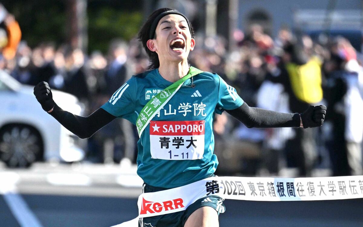 青学のヘアバンド”黒田朝日と“早稲田の真ん中分け”鈴木琉胤が輝いた日
