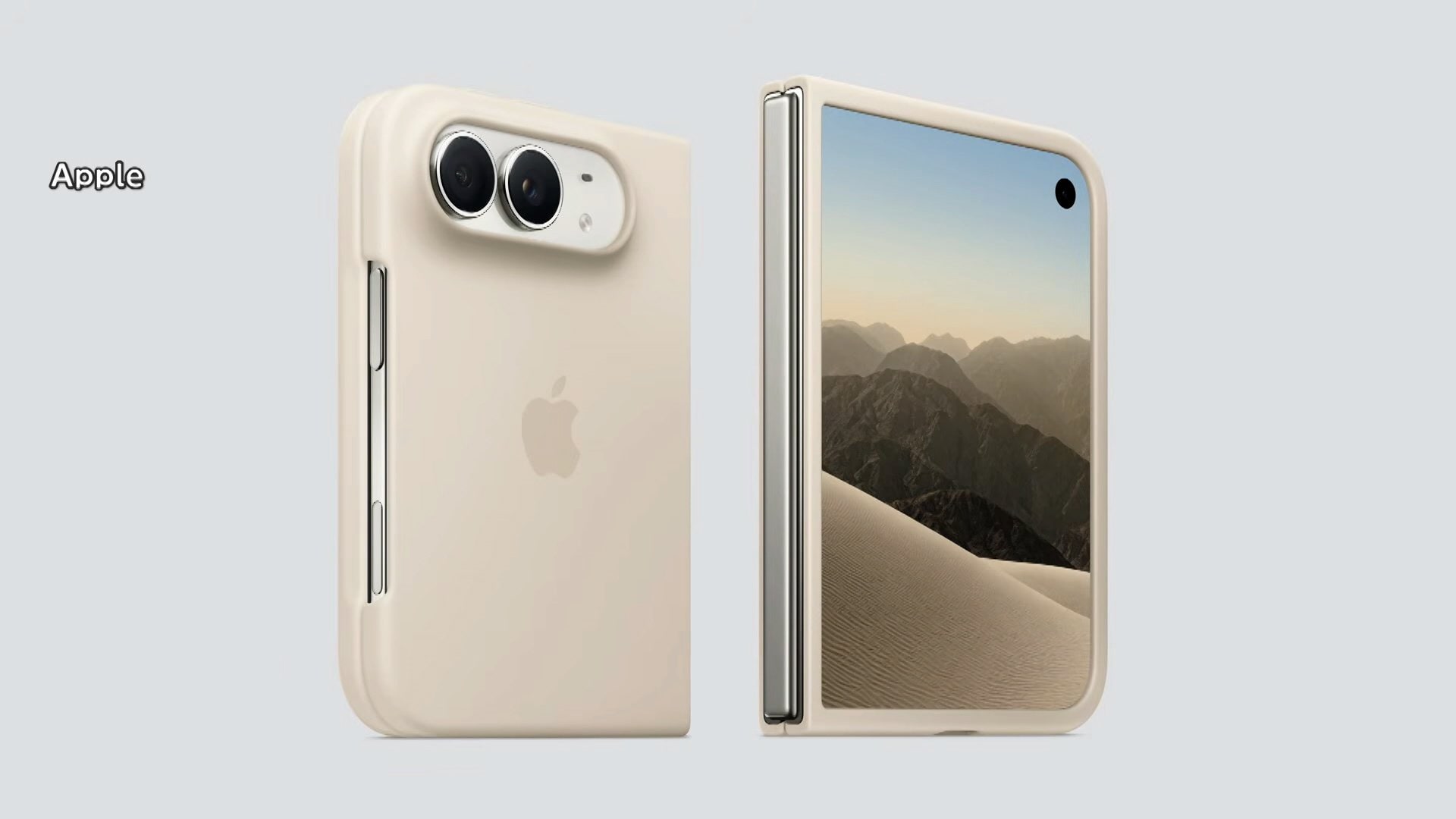 アップル初の折りたたみ式「iPhone Duo」発表 日本での価格256GBモデル