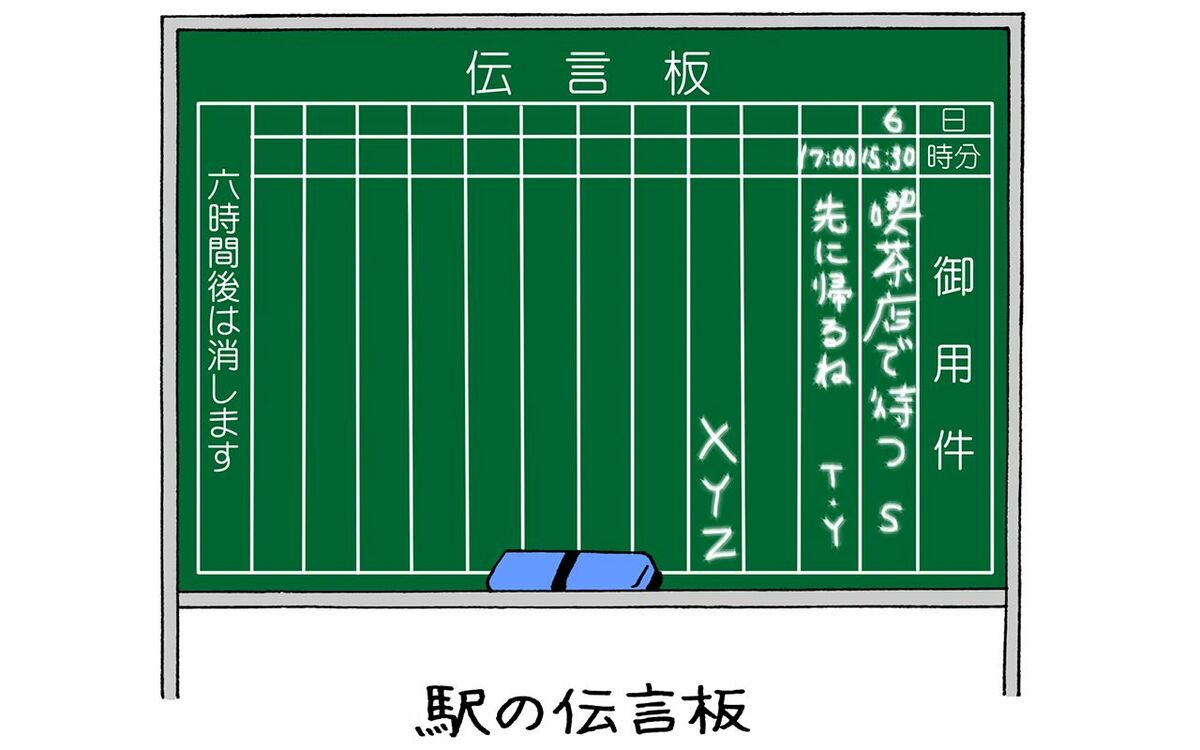 駅の伝言板、切符を切る駅員さん……平成の間に鉄道から消えたもの | 文春オンライン