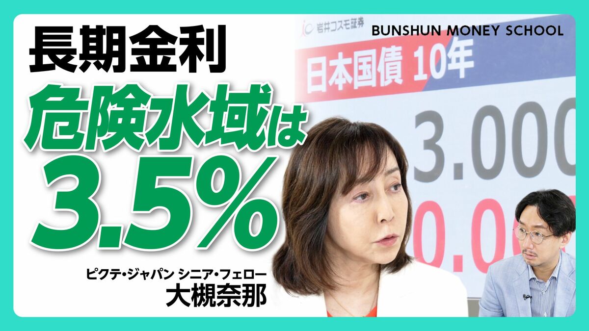 【長期金利「危険水域」は3.5%】