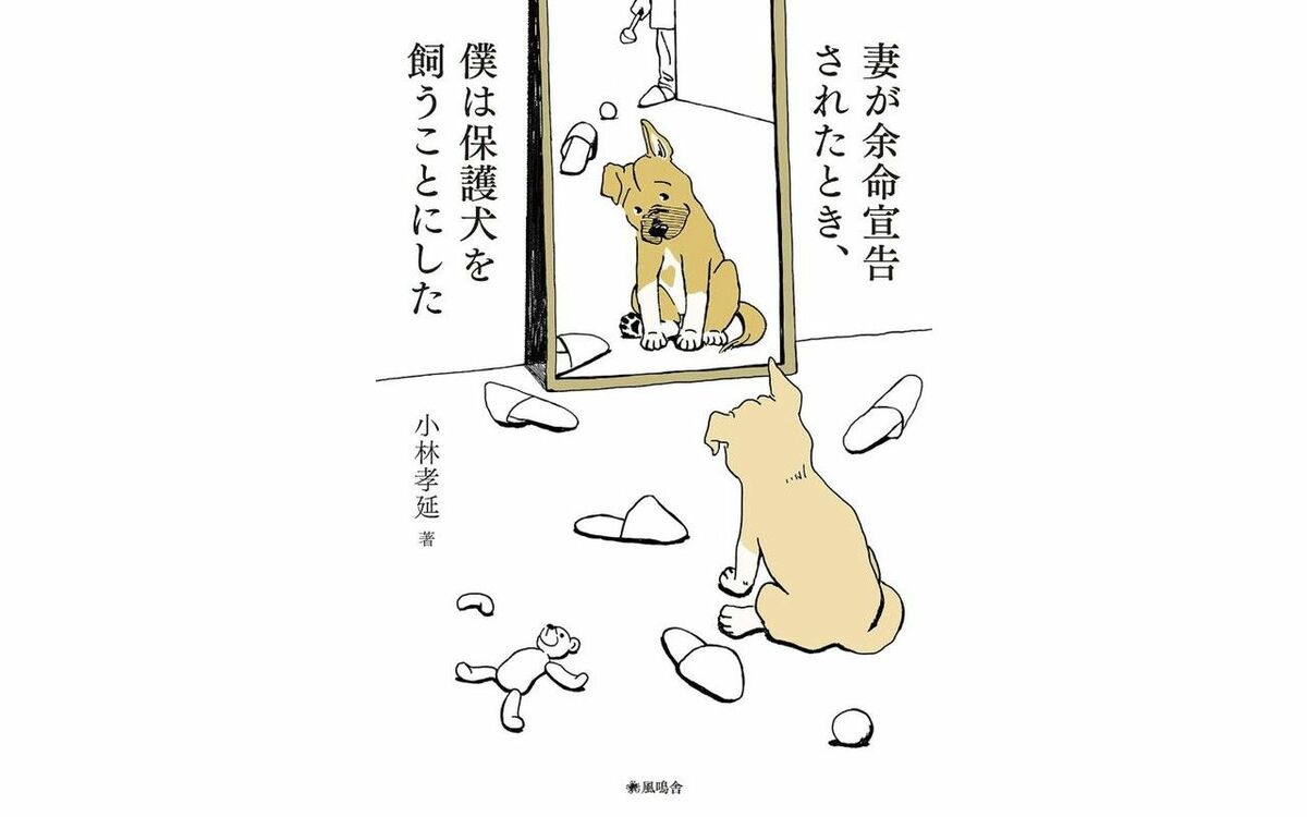 妻が余命宣告され、保護犬を飼うことにした…野犬だった「福」が