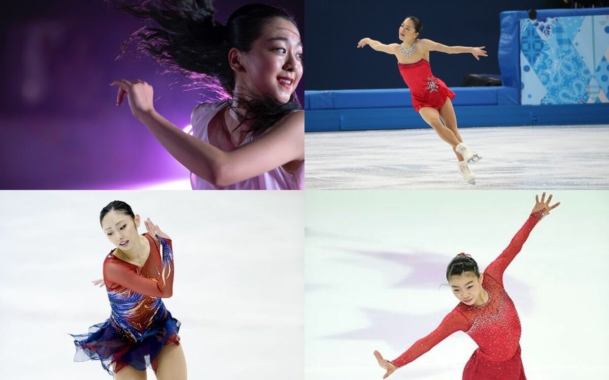 浅田真央、鈴木明子、安藤美姫、紀平梨花》フィギュアスケーターたちが