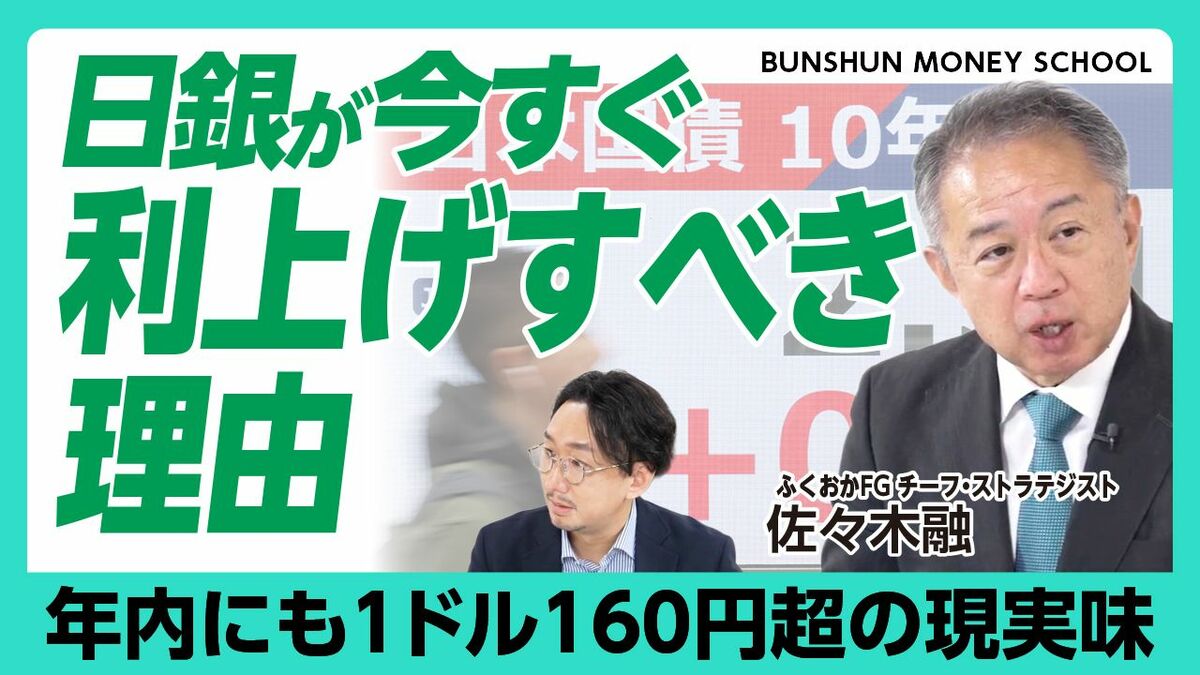 【金利をインフレ率並みに上げるべき理由】