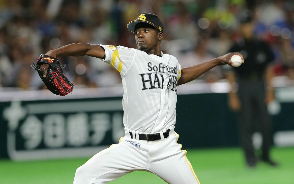 ソフトバンクホークス　モイネロ選手　実使用 ソフトバンクホークス モイネロ選手 実使用 ソフトバンクホークス