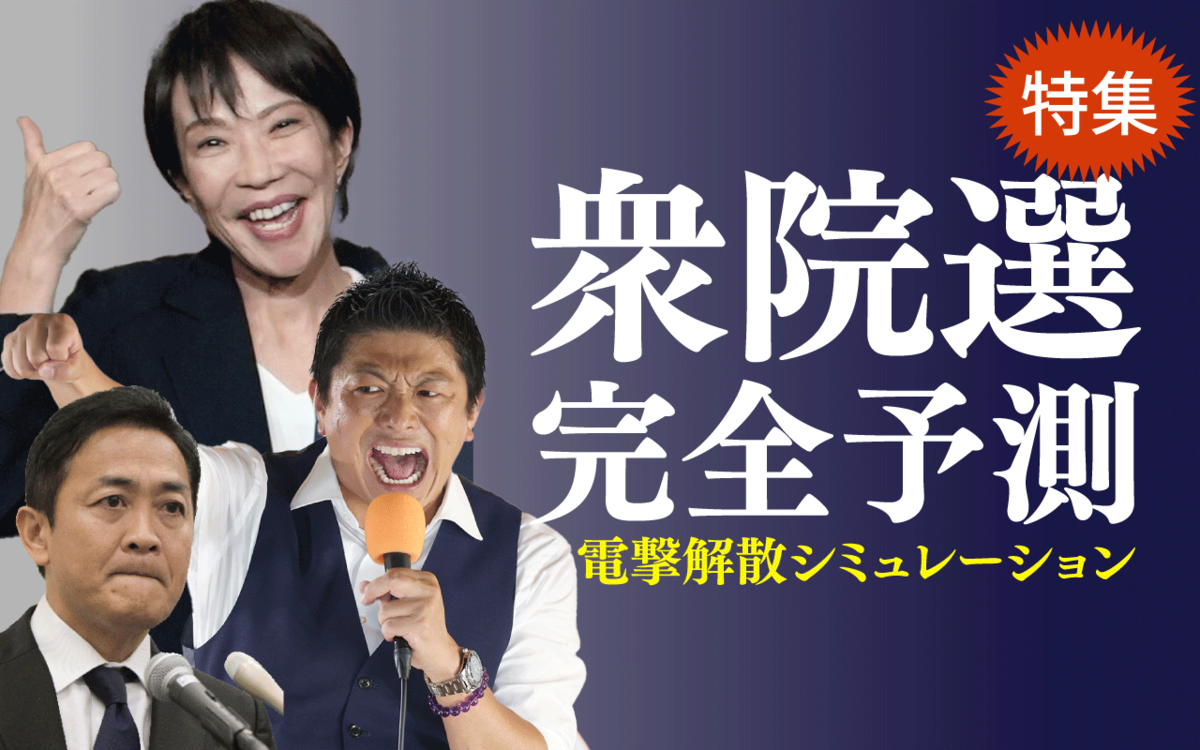 【衆院選情勢予測】全国289選挙区当落リスト　「1月解散」なら自民、国民、参政はどうなる？《立憲、公明、維新…各政党議席も完全予測》 | 文春オンライン