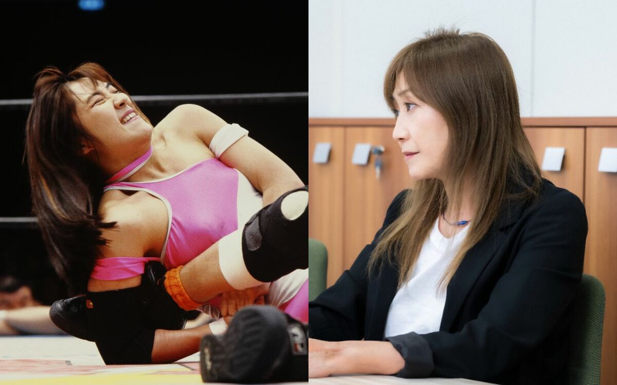 「首にチェーンを巻かれて意識を失った」「火炎攻撃で背中が燃えて錯乱状態」“過激な試合”で命の危険も…“伝説の女子レスラー”工藤めぐみ(56)がそれでもデスマッチを続けた理由 | 文春オンライン