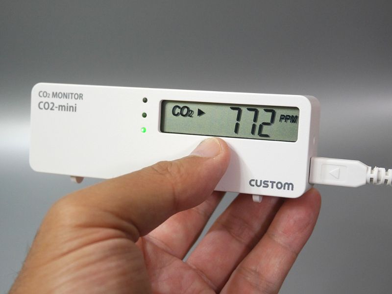 カスタム CO2MINI CO2モニター - 計測、検査