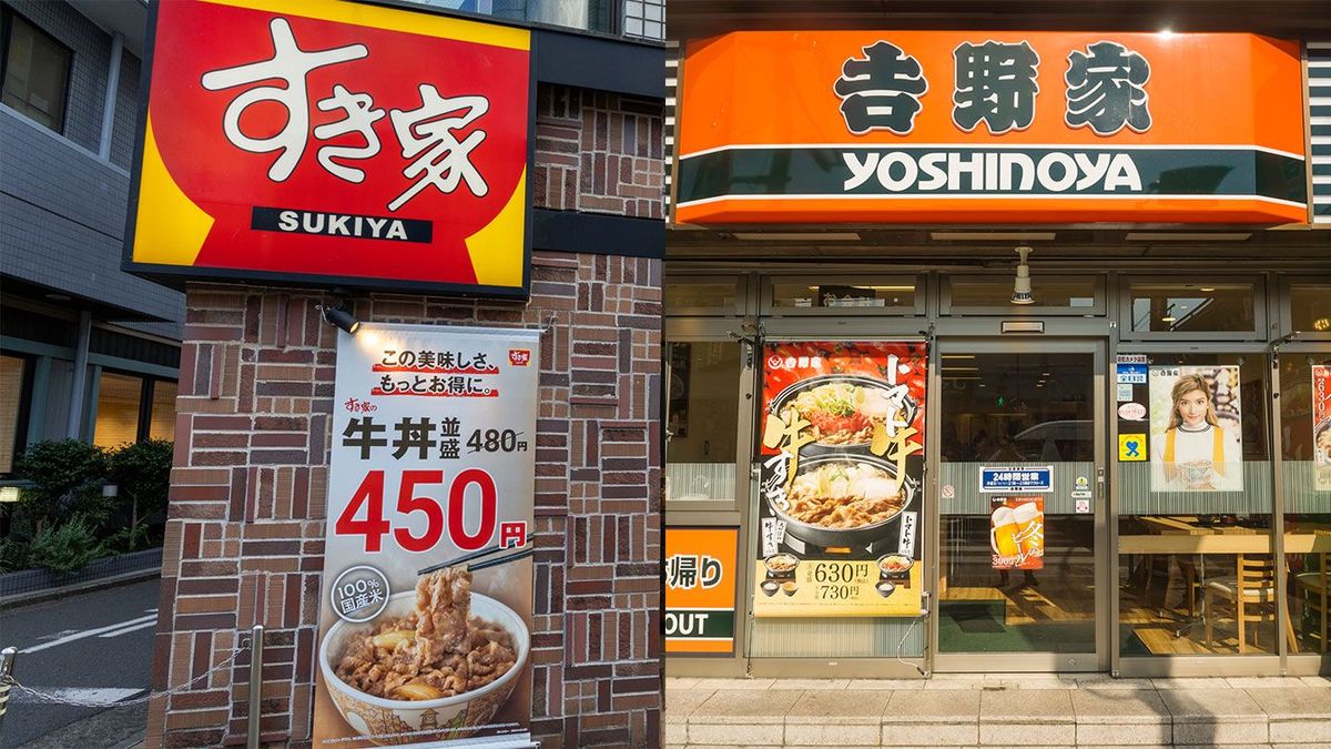写真]牛丼徹底「吉野家」vs M&Aで売上1兆「すき家のゼンショー」…2大牛