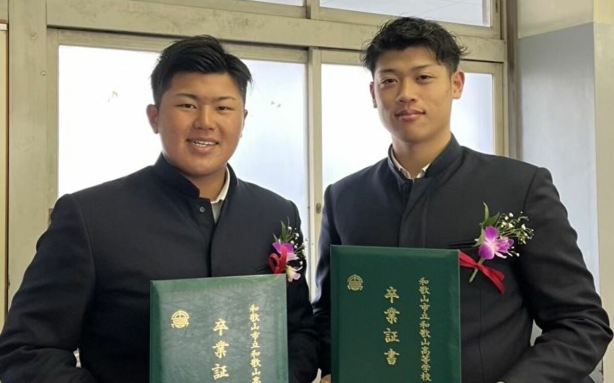 ロッテ・松川虎生とDeNA・小園健太 ともにドラフト1位の親友が交わした