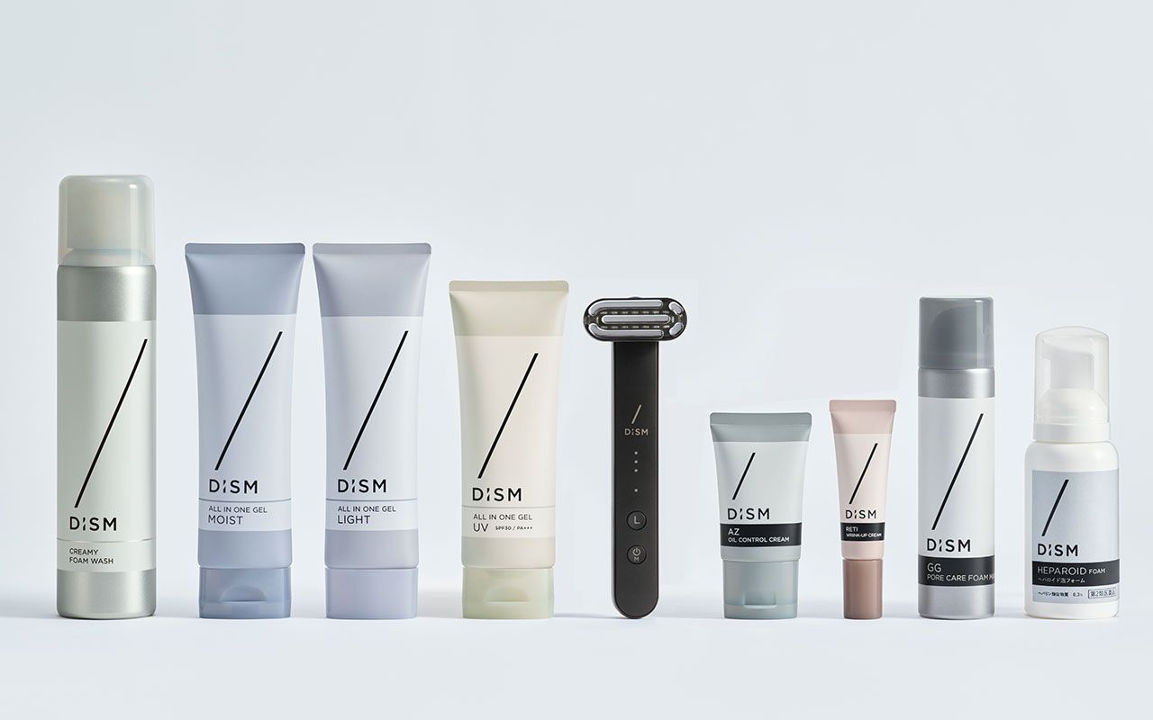アンファーが展開するメンズスキンケアブランド「DISM」より肌のゆらぎ