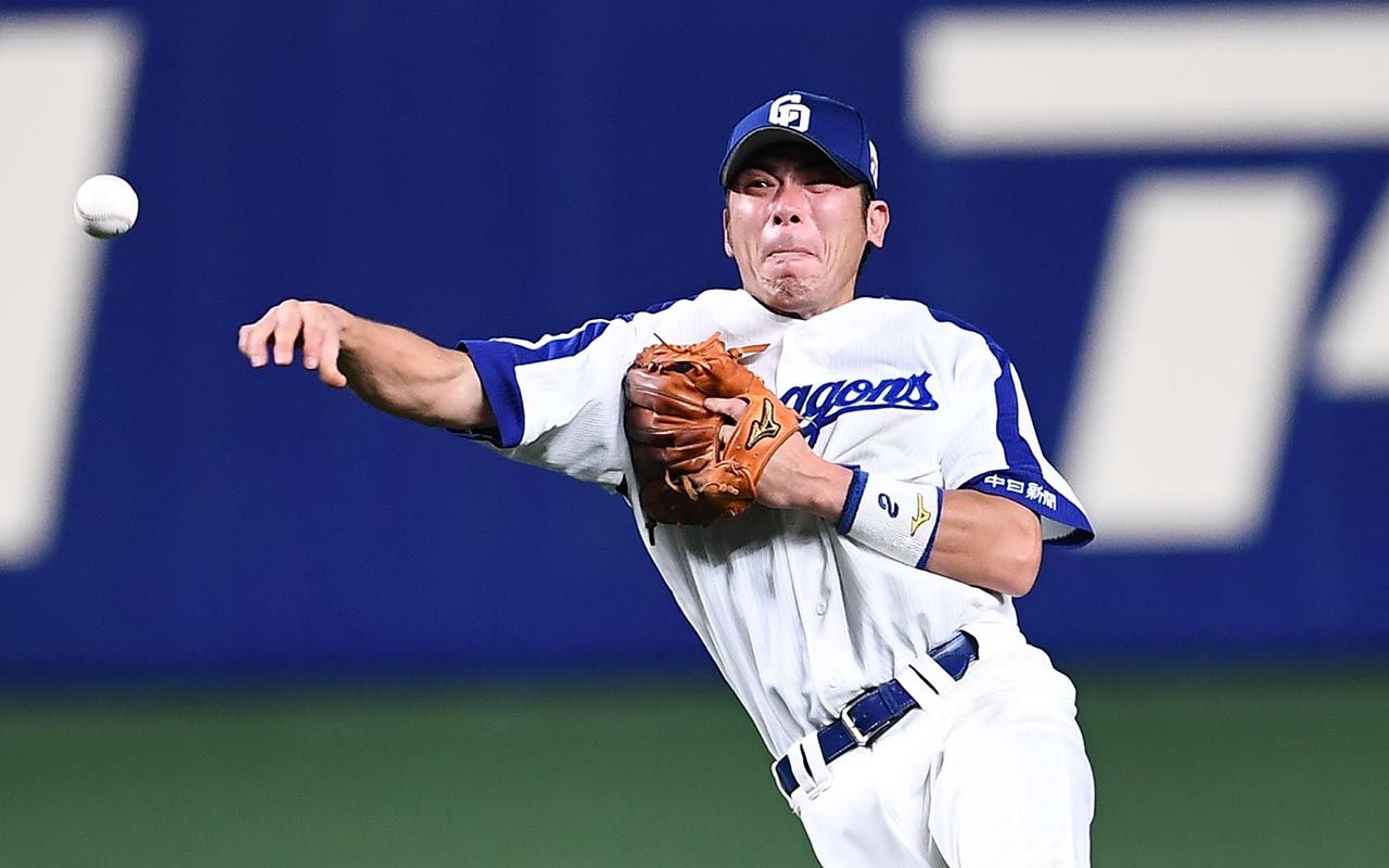 荒木雅博 プロ野球オーナーズリーグ OL12 染みつい 中日ドラゴンズ