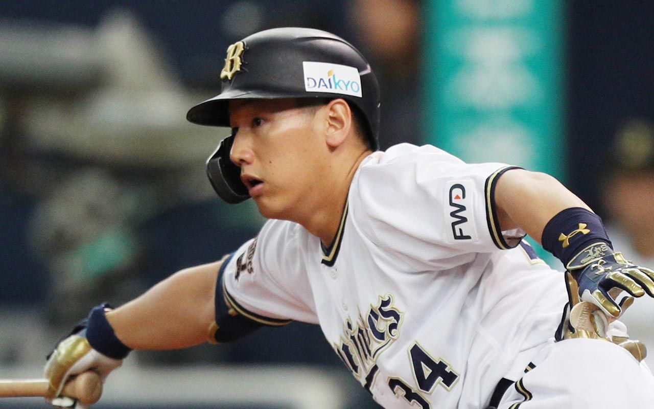 レア！　吉田正尚選手　背番号34 オリックス・バファローズ オリックス】悩ましい吉田正尚の背番号問題 球団は「34」「7」の