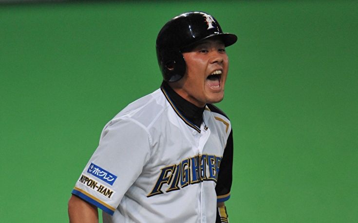 プロ野球 日本ハムファイターズ フィギュア マグカップ ボール 稲葉