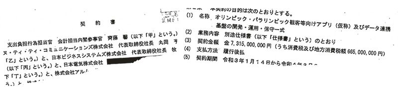 写真 3ページ目 五輪アプリを23億円受注 Nttが平井デジタル相と官僚を接待疑惑 内部文書入手 文春オンライン